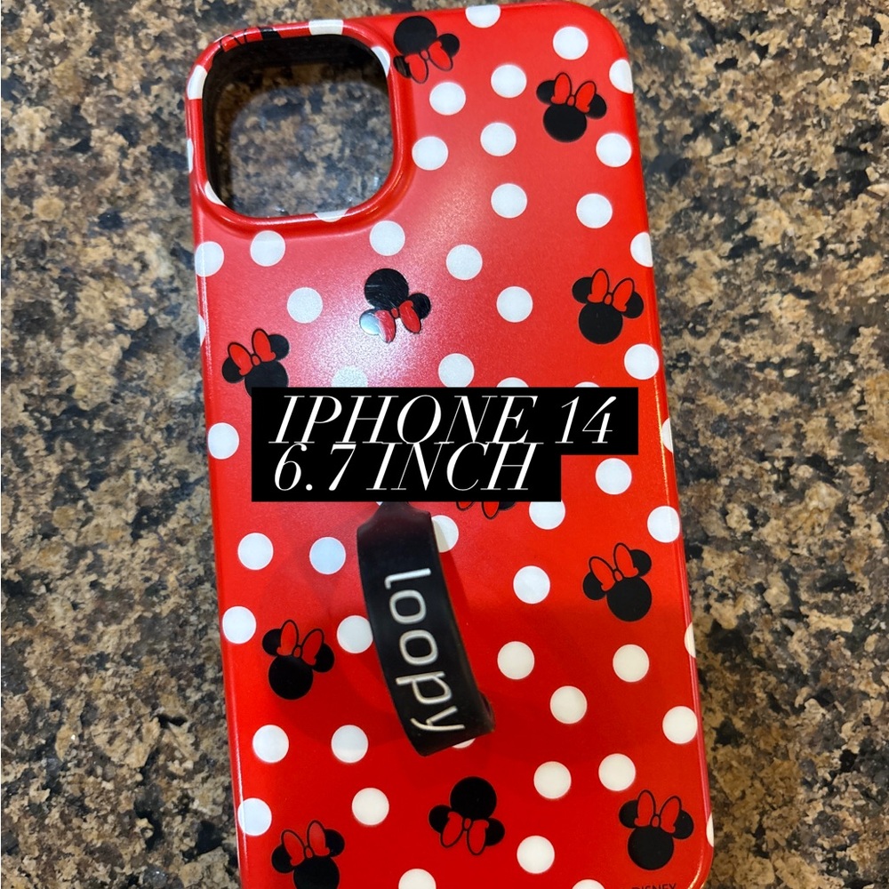 Loopy Case Red and Black Protective iPhone 11 Case
